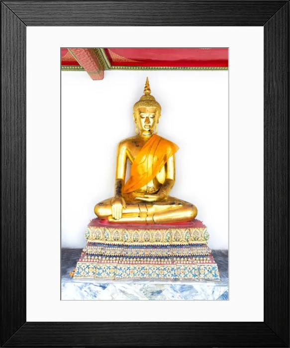 Framed Print : Golden Buddha image, Wat Pho, Bangkok, Thailand, Southeast Asia, Asia Framed Print : Golden Buddha image, Wat Pho, Bangkok, Thailand, Southeast Asia, Asia