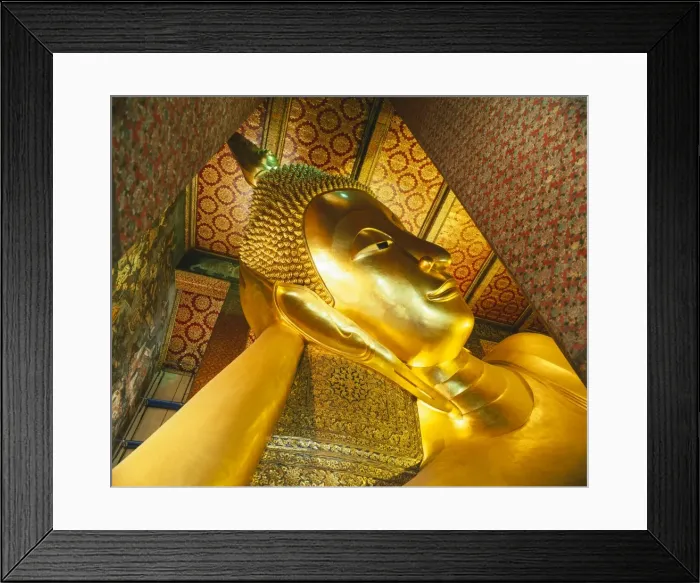 Framed Print : Reclining Golden Buddha in Wat Pho temple (Wat Phra Chetuphon), Bangkok, Thailand, Southeast Asia, Asia Framed Print : Reclining Golden Buddha in Wat Pho temple (Wat Phra Chetuphon), Bangkok, Thailand, Southeast Asia, Asia