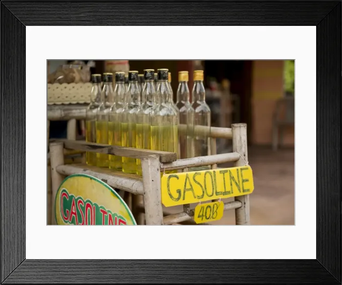 Framed Print : Gasoline Station, Ko Samui Island, Surat Thani, Thailand, Southeast Asia, Asia Framed Print : Gasoline Station, Ko Samui Island, Surat Thani, Thailand, Southeast Asia, Asia