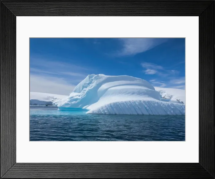 Framed Print : Floating, icebergs, Mikkelson Island, Antarctica, Polar Regions Framed Print : Floating, icebergs, Mikkelson Island, Antarctica, Polar Regions