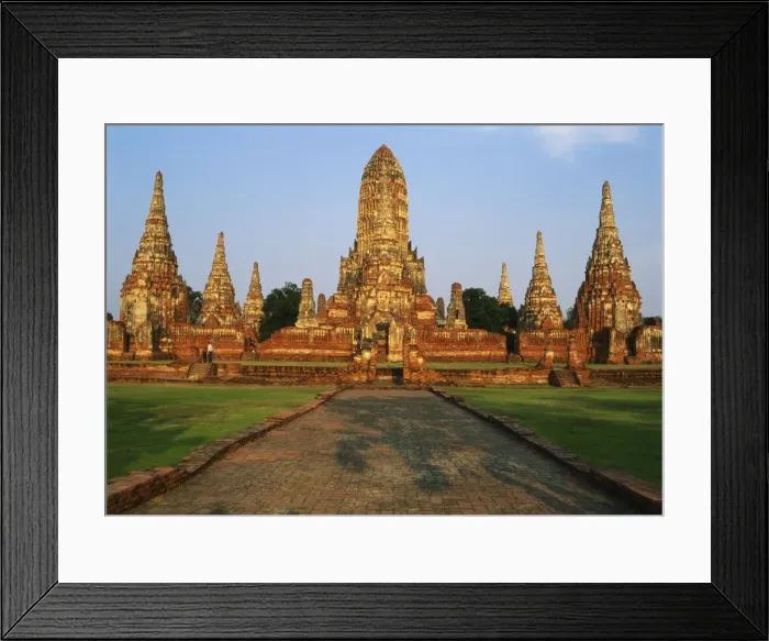 Framed Print : Phra Nakhon Si Ayutthaya, Wat Chai Wattanaram, Thailand Framed Print : Phra Nakhon Si Ayutthaya, Wat Chai Wattanaram, Thailand
