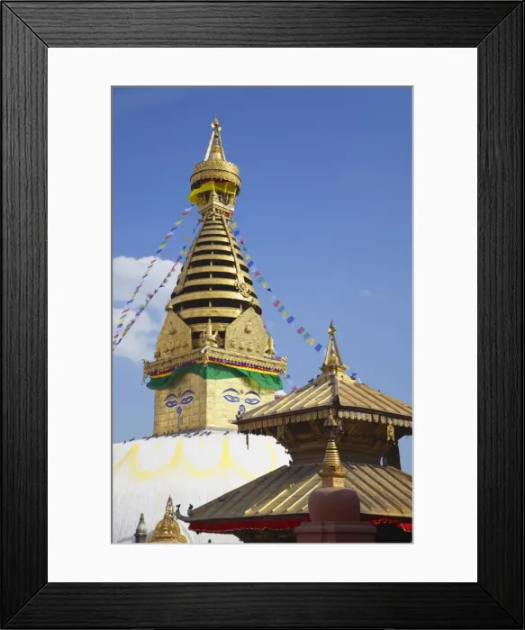 Framed Print : Swayambhunath Stupa, UNESCO World Heritage Site, Kathmandu, Nepal, Asia Framed Print : Swayambhunath Stupa, UNESCO World Heritage Site, Kathmandu, Nepal, Asia