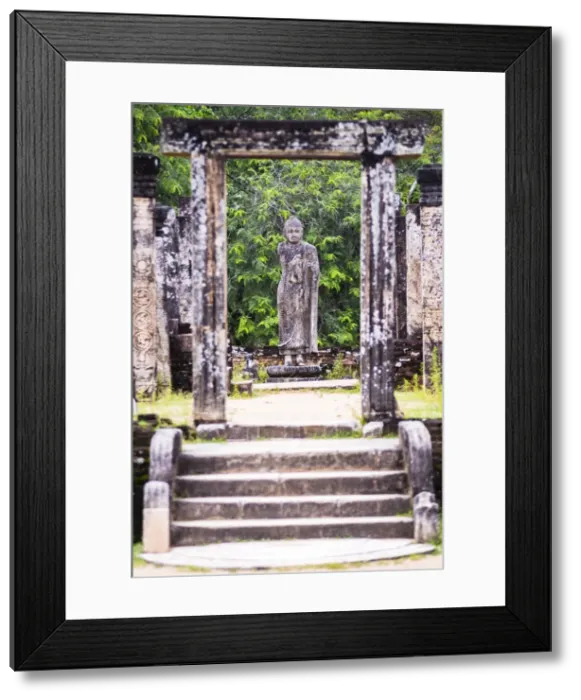 Framed Print : Stone Buddha statue at the Tooth Relic Chamber (Hatadage) in Polonnaruwa Quadrangle, UNESCO World Heritage Site, Sri Lanka, Asia Framed Print : Stone Buddha statue at the Tooth Relic Chamber (Hatadage) in Polonnaruwa Quadrangle, UNESCO World Heritage Site, Sri Lanka, Asia
