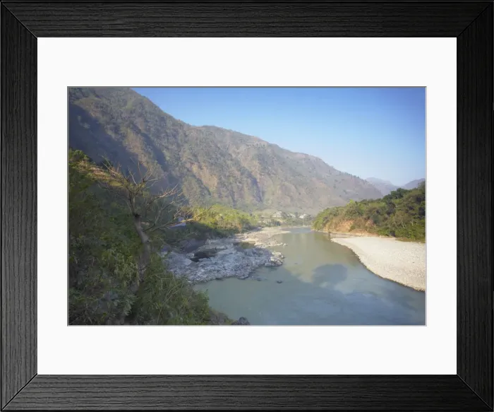 Framed Print : Trisuli River, Gorkha District, Gandaki, Nepal Framed Print : Trisuli River, Gorkha District, Gandaki, Nepal