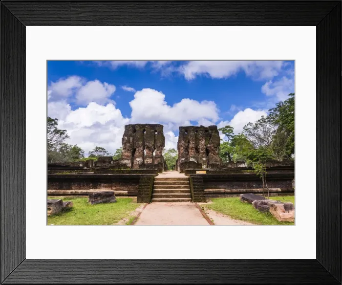 Framed Print : Parakramabahus Royal Palace, Polonnaruwa, UNESCO World Heritage Site, Cultural Triangle, Sri Lanka, Asia Framed Print : Parakramabahus Royal Palace, Polonnaruwa, UNESCO World Heritage Site, Cultural Triangle, Sri Lanka, Asia