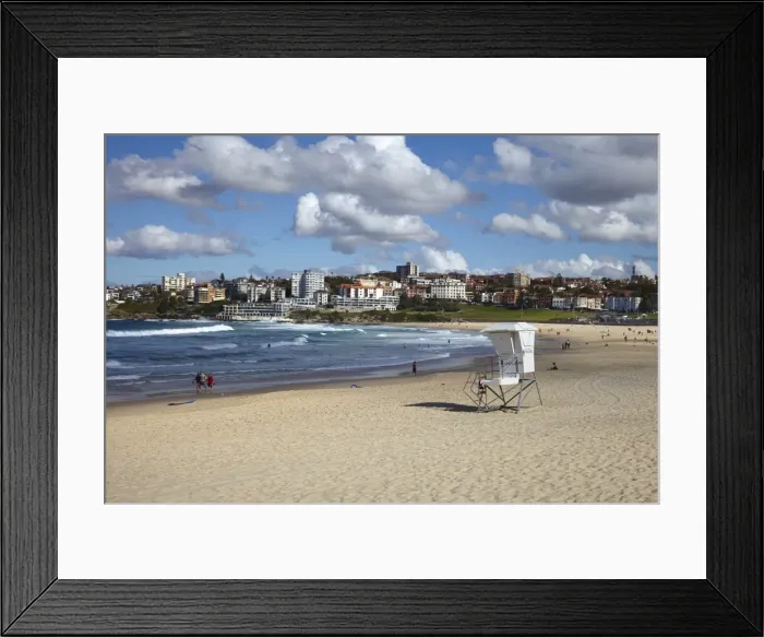 Framed Print : Bondi Beach, Sydney, New South Wales, Australia, Pacific Framed Print : Bondi Beach, Sydney, New South Wales, Australia, Pacific