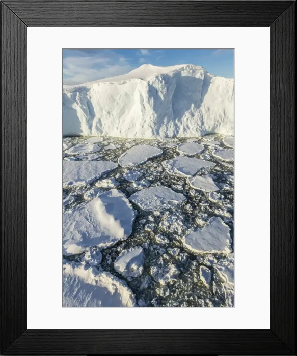 Framed Print : Sea ice mixed with brash ice near Pleneau Island, western side of the Antarctic Peninsula, Southern Ocean, Polar Regions Framed Print : Sea ice mixed with brash ice near Pleneau Island, western side of the Antarctic Peninsula, Southern Ocean, Polar Regions