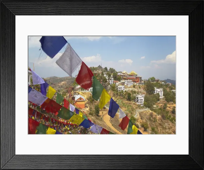 Framed Print : Thrangu Tashi Yangtse Monastery inside Namobuddha complex, Dhulikhel, Kathmandu Valley, Nepal, Asia Framed Print : Thrangu Tashi Yangtse Monastery inside Namobuddha complex, Dhulikhel, Kathmandu Valley, Nepal, Asia
