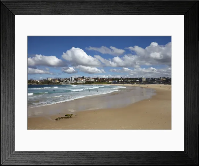 Framed Print : Bondi Beach, Sydney, New South Wales, Australia, Pacific Framed Print : Bondi Beach, Sydney, New South Wales, Australia, Pacific