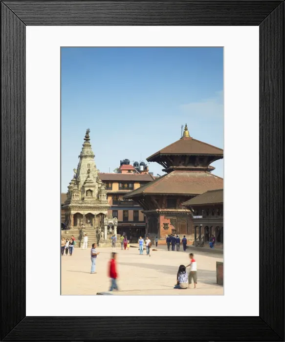 Framed Print : Durbar Square, Bhaktapur, UNESCO World Heritage Site, Kathmandu Valley, Nepal, Asia Framed Print : Durbar Square, Bhaktapur, UNESCO World Heritage Site, Kathmandu Valley, Nepal, Asia