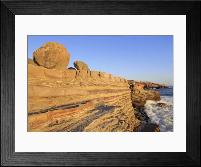 Framed Print : Coastline in Cabrillo National Monument, San Diego, California, United States of America, North America Framed Print : Coastline in Cabrillo National Monument, San Diego, California, United States of America, North America