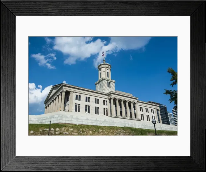 Framed Print : The State Capitol in Nashville, Tennessee, United States of America, North America Framed Print : The State Capitol in Nashville, Tennessee, United States of America, North America