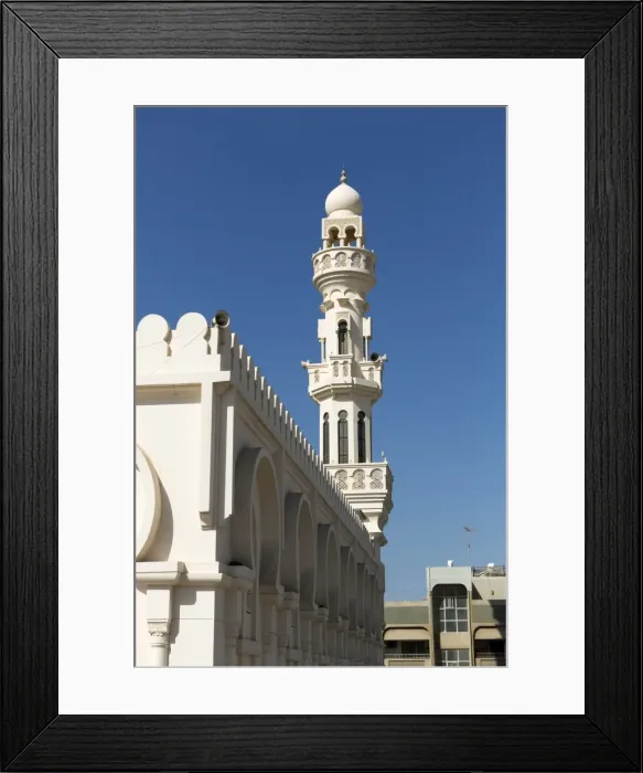 Framed Print : Shaikh Isa bin Ali Mosque, Muharraq, Bahrain, Middle East Framed Print : Shaikh Isa bin Ali Mosque, Muharraq, Bahrain, Middle East