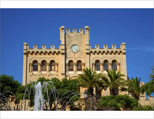 Town Hall, Ciutadella, Menorca, Balearic Islands, Spain, Europe