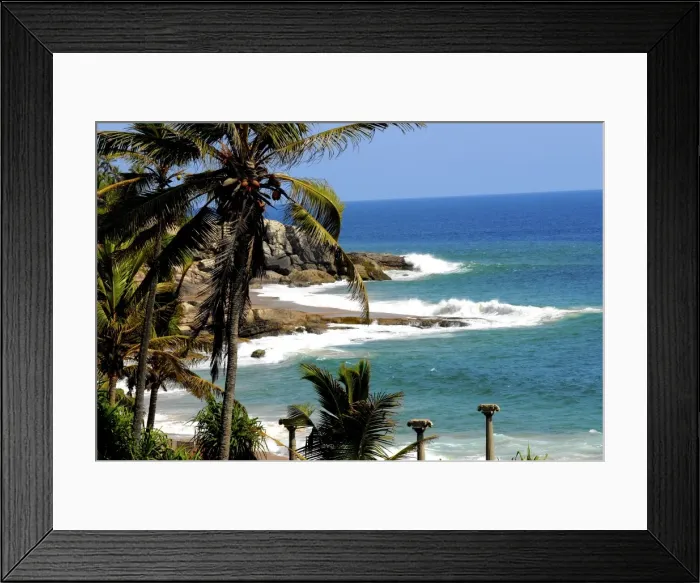 Framed Print : Suryasamudra Beach Resort, Kovalam, Trivandrum, Kerala, India, Asia Framed Print : Suryasamudra Beach Resort, Kovalam, Trivandrum, Kerala, India, Asia