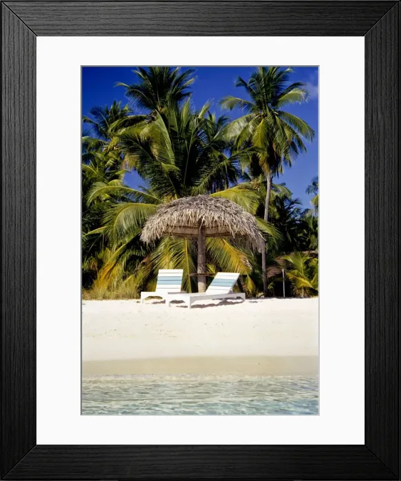 Framed Print : Virgin Beach and sunshades, Bangaram, Lakshadweep Islands, India, Indian Ocean, Asia Framed Print : Virgin Beach and sunshades, Bangaram, Lakshadweep Islands, India, Indian Ocean, Asia