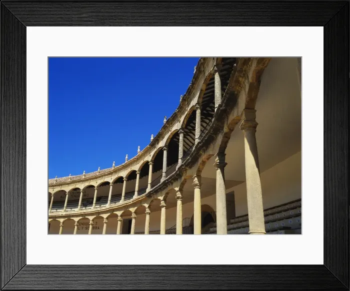 Framed Print : Plaza de Toros Bullring, Ronda, Spain