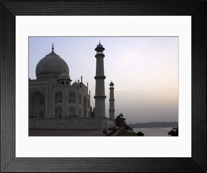 Framed Print : Yamuna River and Taj Mahal, UNESCO World Heritage Site, Agra, Uttar Pradesh, India, Asia Framed Print : Yamuna River and Taj Mahal, UNESCO World Heritage Site, Agra, Uttar Pradesh, India, Asia