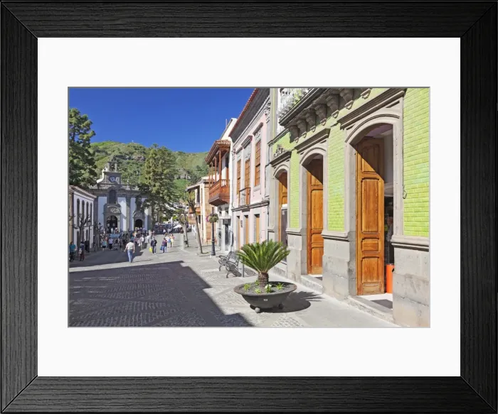 Framed Print : Teror, Gran Canaria, Canary Islands, Spain, Europe Framed Print : Teror, Gran Canaria, Canary Islands, Spain, Europe