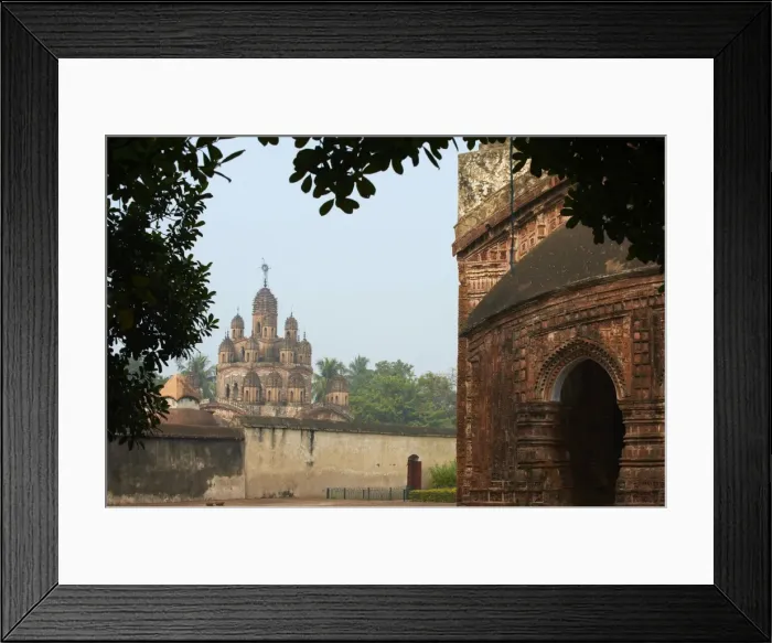 Framed Print : Kalna Temple Complex, Kaha, West Bengal, India, Asia Framed Print : Kalna Temple Complex, Kaha, West Bengal, India, Asia