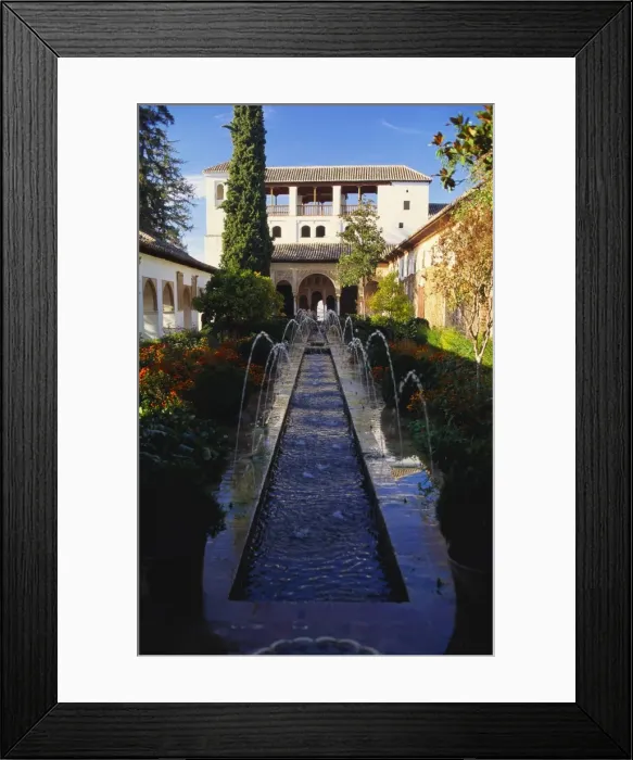 Framed Print : Palacios Nazaries, Alhambra, Spain Framed Print : Palacios Nazaries, Alhambra, Spain