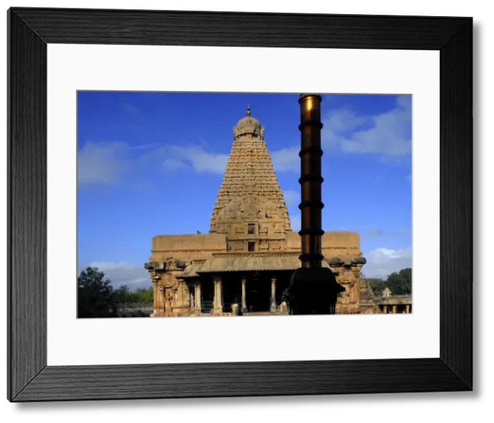 Framed Print : Brihadeeshwara Temple, Thanjavur, Tamil Nadu, India, Asia Framed Print : Brihadeeshwara Temple, Thanjavur, Tamil Nadu, India, Asia