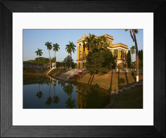 Framed Print : Katgola Palace, Murshidabad, former capital of Bengal, West Bengal, India, Asia