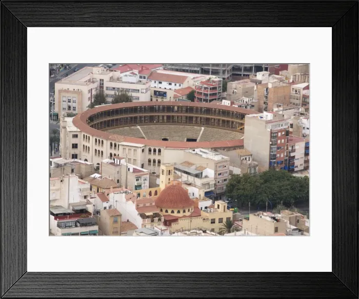 Framed Print : Corridas arena, Alicante, Valencia province, Spain, Europe Framed Print : Corridas arena, Alicante, Valencia province, Spain, Europe