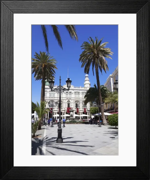 Framed Print : Gabinete Literario, Plaza Cairasco, Las Palmas, Gran Canaria, Canary Islands, Spain, Europe Framed Print : Gabinete Literario, Plaza Cairasco, Las Palmas, Gran Canaria, Canary Islands, Spain, Europe