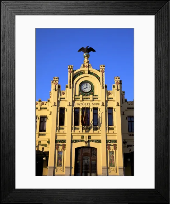 Framed Print : Estacion Del Nord, Valencia, Spain, Europe Framed Print : Estacion Del Nord, Valencia, Spain, Europe