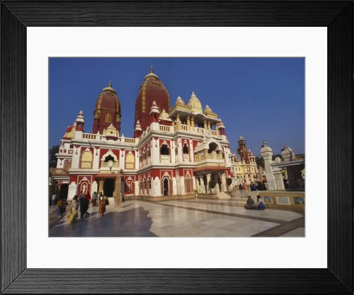 Framed Print : Lakshimi Narayan Temple, New Delhi, India Framed Print : Lakshimi Narayan Temple, New Delhi, India