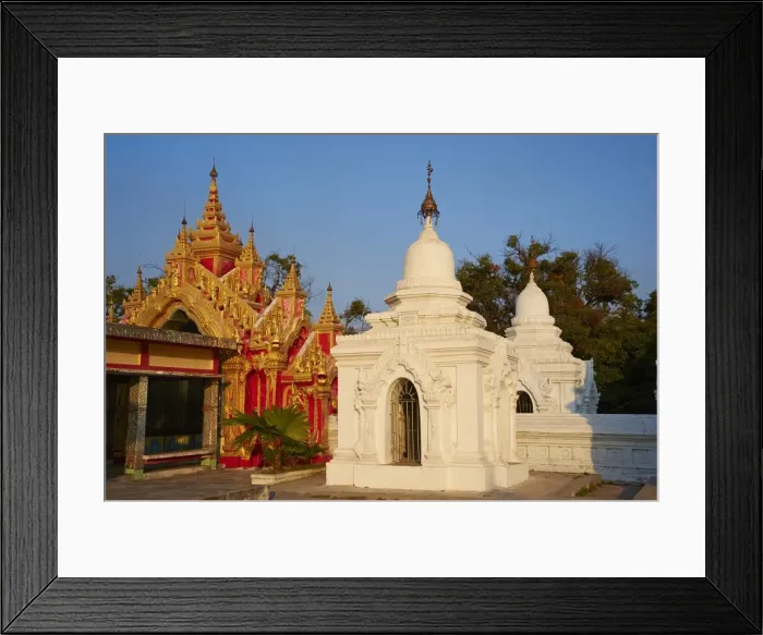 Framed Print : Paya Kyaung Shwenandaw temple and monastery, Mandalay, Myanmar (Burma), Asia Framed Print : Paya Kyaung Shwenandaw temple and monastery, Mandalay, Myanmar (Burma), Asia