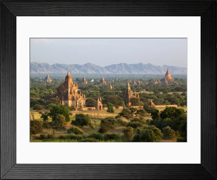 Framed Print : View over ancient temples from Shwesandaw temple, Bagan (Pagan), Central Myanmar, Myanmar (Burma), Asia Framed Print : View over ancient temples from Shwesandaw temple, Bagan (Pagan), Central Myanmar, Myanmar (Burma), Asia