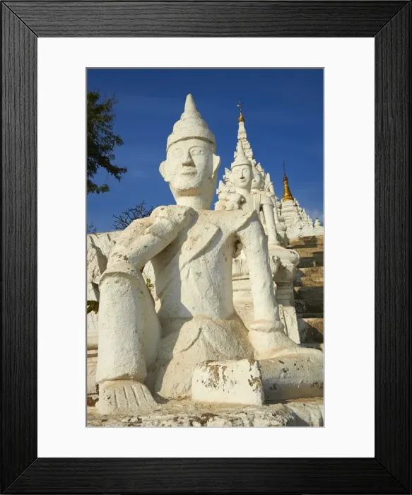 Framed Print : Paya Settawya temple, Mingun, Sagaing, Myanmar (Burma), Asia Framed Print : Paya Settawya temple, Mingun, Sagaing, Myanmar (Burma), Asia