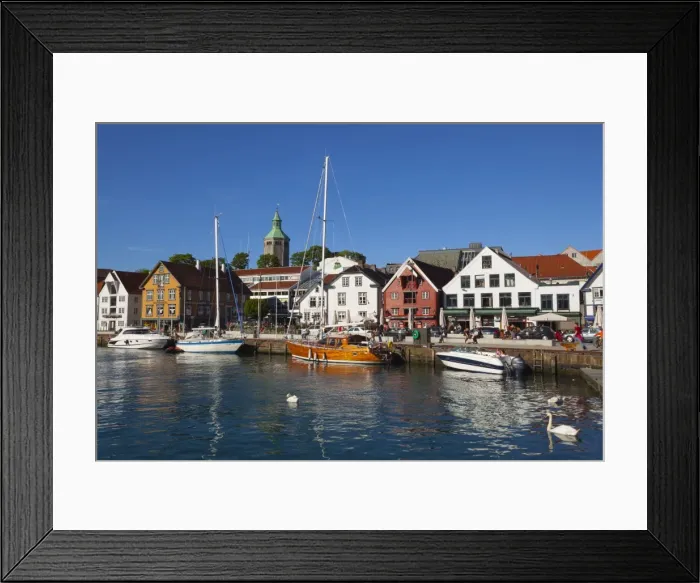 Framed Print : Stavangers picturesque harbor, Stavanger, Rogaland, Norway, Scandinavia, Europe Framed Print : Stavangers picturesque harbor, Stavanger, Rogaland, Norway, Scandinavia, Europe