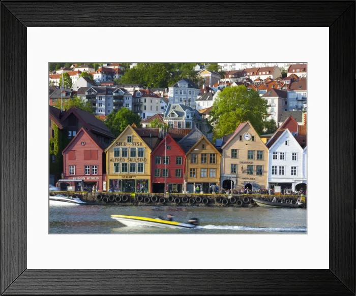Framed Print : Fishing Warehouses in the Bryggen District, UNESCO World Heritage Site, Bergen, Hordaland, Norway, Scandinavia, Europe Framed Print : Fishing Warehouses in the Bryggen District, UNESCO World Heritage Site, Bergen, Hordaland, Norway, Scandinavia, Europe