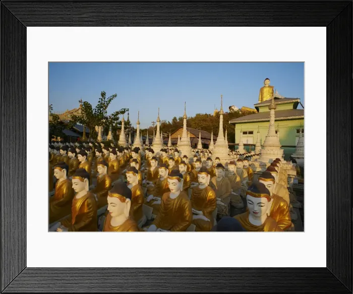 Framed Print : Bodhi Tataung, Monywa, Sagaing Division, Myanmar (Burma), Asia Framed Print : Bodhi Tataung, Monywa, Sagaing Division, Myanmar (Burma), Asia