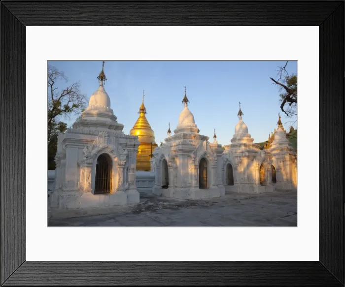 Framed Print : The Worlds largest book, stupas housing 729 text-inscribed marble slabs, Mandalay, Myanmar (Burma), Asia Framed Print : The Worlds largest book, stupas housing 729 text-inscribed marble slabs, Mandalay, Myanmar (Burma), Asia