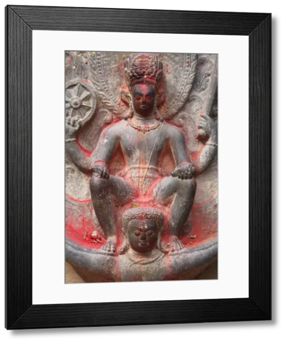 Framed Print : Vishnu and Garuda statue at Changu Narayan Temple, Bhaktapur, UNESCO World Heritage Site, Kathmandu Valley, Nepal, Asia Framed Print : Vishnu and Garuda statue at Changu Narayan Temple, Bhaktapur, UNESCO World Heritage Site, Kathmandu Valley, Nepal, Asia