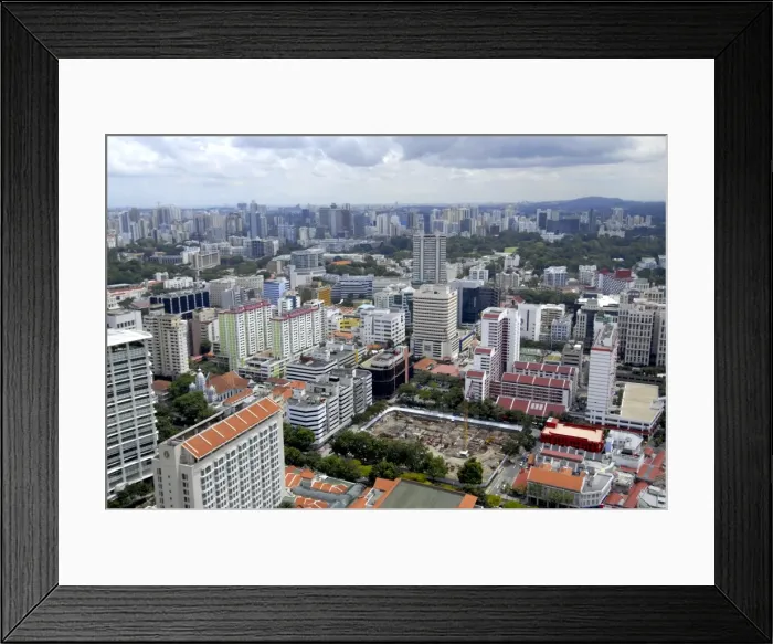 Framed Print : Cityscape, Singapore, Southeast Asia, Asia Framed Print : Cityscape, Singapore, Southeast Asia, Asia