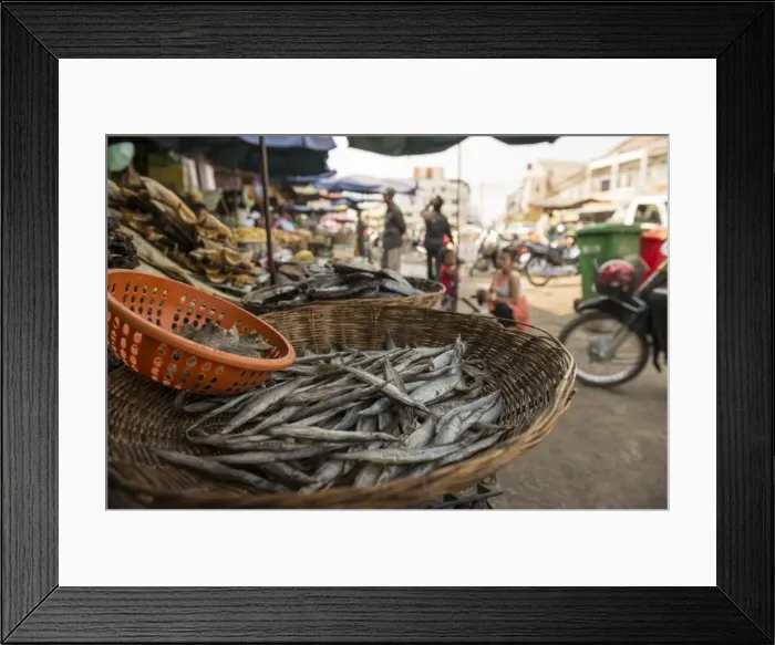 Framed Print : Market, Battambang, Battambang Province, Cambodia, Indochina, Southeast Asia, Asia Framed Print : Market, Battambang, Battambang Province, Cambodia, Indochina, Southeast Asia, Asia