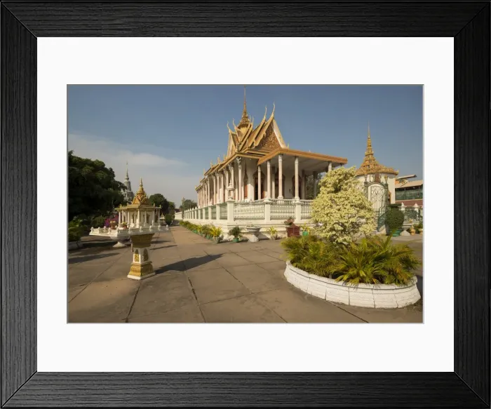 Framed Print : Wat Preah Keo Morakot (Silver Pagoda) (Temple of the Emerald Buddha), Phnom Penh, Cambodia, Indochina, Southeast Asia, Asia Framed Print : Wat Preah Keo Morakot (Silver Pagoda) (Temple of the Emerald Buddha), Phnom Penh, Cambodia, Indochina, Southeast Asia, Asia