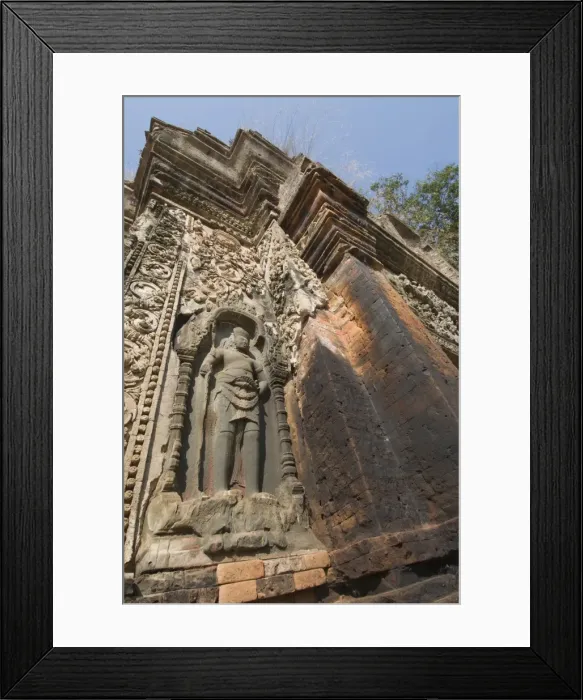 Framed Print : Preah Ko Temple, AD879, Roluos Group, nr Angkor, Siem Reap, Cambodia Framed Print : Preah Ko Temple, AD879, Roluos Group, nr Angkor, Siem Reap, Cambodia