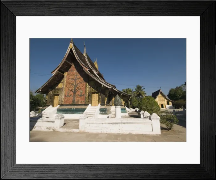 Framed Print : Wat Xieng Thong, Luang Prabang, Laos Framed Print : Wat Xieng Thong, Luang Prabang, Laos