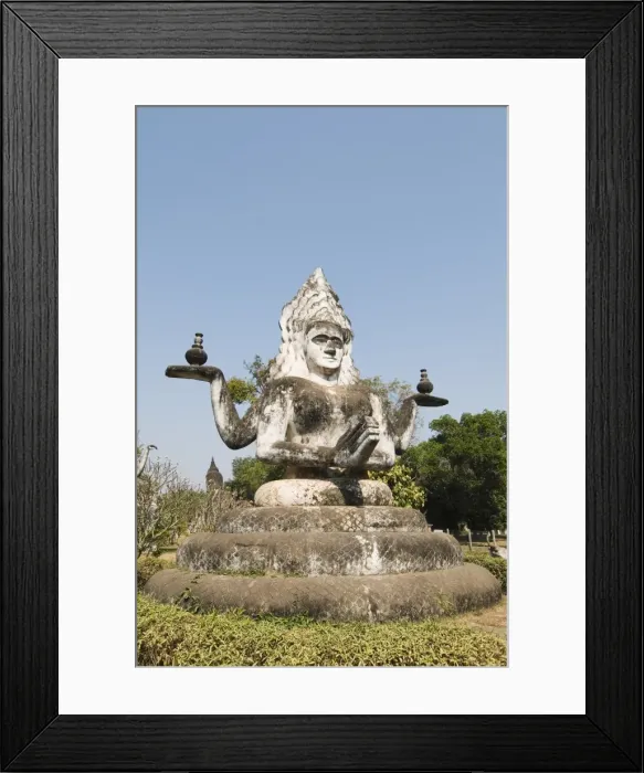 Framed Print : Buddha Park, near Vientiane, Laos Framed Print : Buddha Park, near Vientiane, Laos