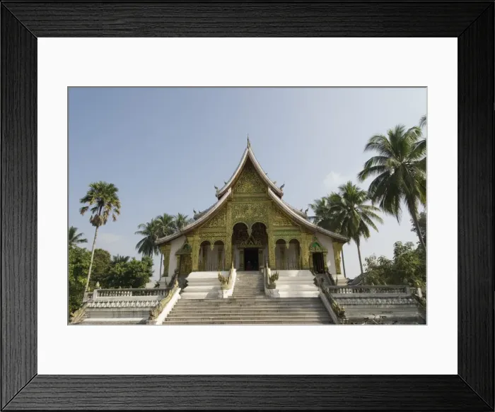 Framed Print : Wat Chum Khong, in the Royal Museum complex, Luang Prabang, Laos Framed Print : Wat Chum Khong, in the Royal Museum complex, Luang Prabang, Laos