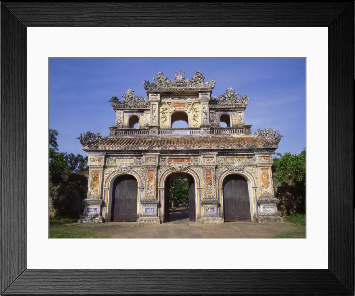 Framed Print : Hien Nhan Gate, Hue, Vietnam Framed Print : Hien Nhan Gate, Hue, Vietnam