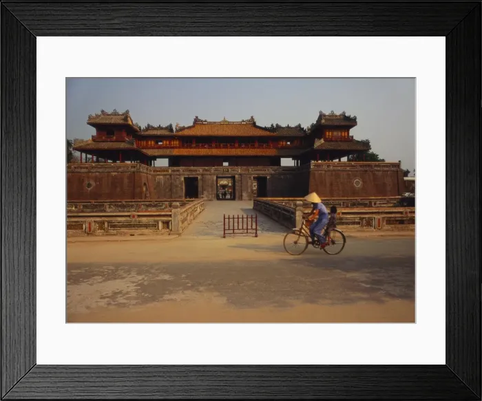 Framed Print : Ngo Mon Entrance, Thai Hoa Palace, Hue, Vietnam