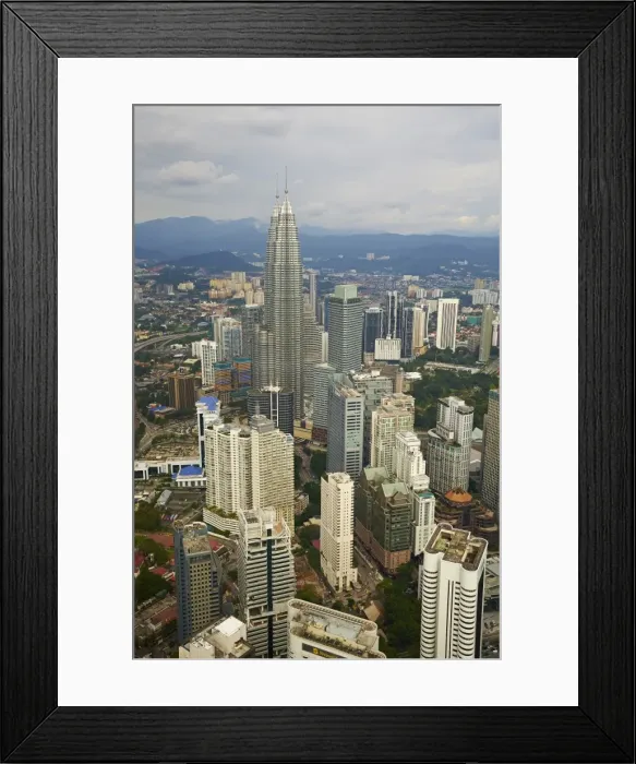 Framed Print : City and Petronas Towers, KLCC (Kuala Lumpur City Center), Kuala Lumpur, Malaysia, Southeast Asia, Asia Framed Print : City and Petronas Towers, KLCC (Kuala Lumpur City Center), Kuala Lumpur, Malaysia, Southeast Asia, Asia