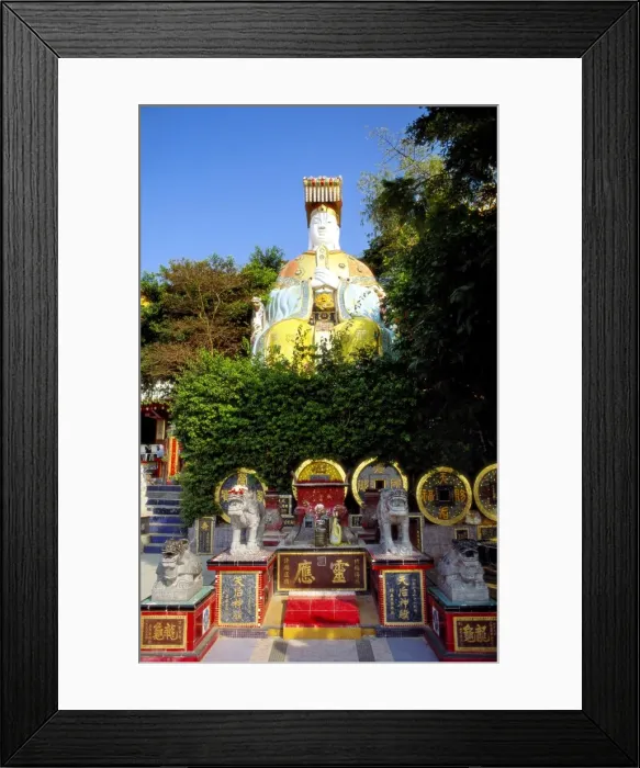 Framed Print : Buddha Statue, Temple Garden, Repulse Bay, Hong Kong Island, Hong Kong Framed Print : Buddha Statue, Temple Garden, Repulse Bay, Hong Kong Island, Hong Kong